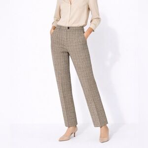 Pendleton Vintage High Rise 100% Virgin Wool Plaid Pants Fully Lined Size 6